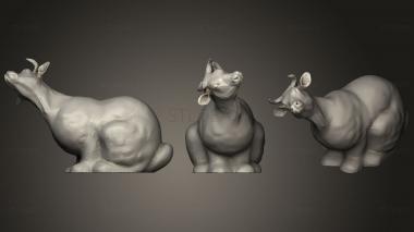 3D model Question Cowbunny (STL)